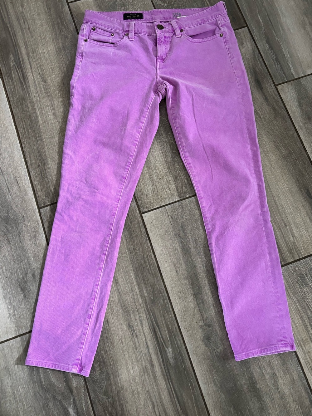 J Crew Deep Lavender Skinny Women’s Jeans